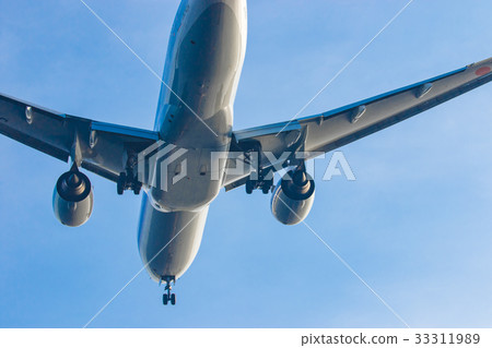 與客機的風景，機場的圖像的匯集 33311989