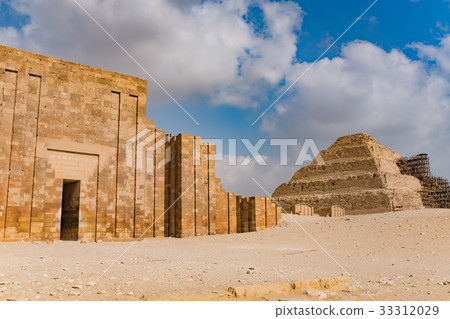 Staircase pyramid of Egyptian Jezero 33312029