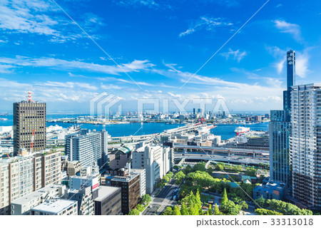 從神戶市政廳看到的海灣地區 33313018