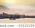 morning fishing boats village at Thailand 33315239