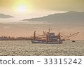 morning fishing boats village at Thailand 33315242