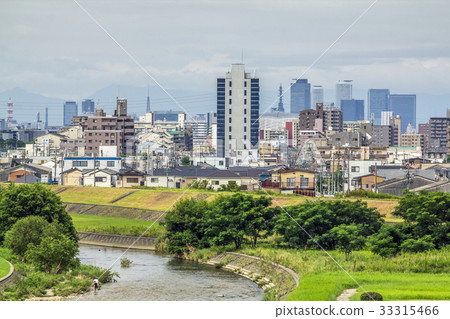 愛知縣名古屋市風景Yadagawa 愛知縣名古屋市風景Yadagawa 33315466