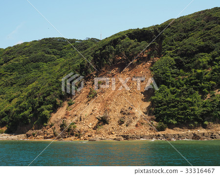 Earth and sand disaster image 33316467