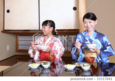 Breakfast at the Onsen Ryokan Breakfast at the Onsen Ryokan 33317842