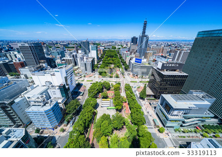 《Aichi Prefecture》Nagoya/Urban scenery 《Landscape overlooking from the TV tower》 33319113