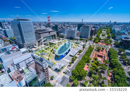 《愛知縣》名古屋/都市風光《從電視塔俯瞰的風景》 《愛知縣》名古屋/都市風光《從電視塔俯瞰的風景》 33319220