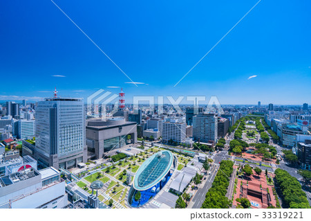 《愛知縣》名古屋/都市風光《從電視塔俯瞰的風景》 33319221