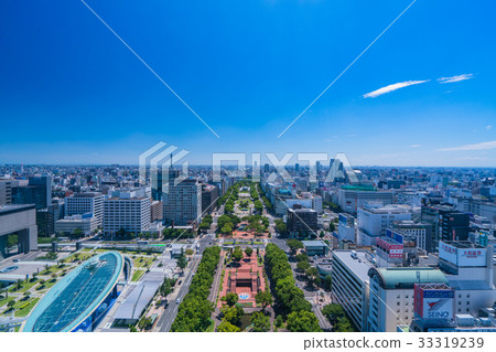 《Aichi Prefecture》Nagoya/Urban scenery 《Landscape overlooking from the TV tower》 《Aichi Prefecture》Nagoya/Urban scenery 《Landscape overlooking from the TV tower》 33319239