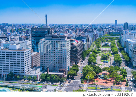《愛知縣》名古屋/都市風光《從電視塔俯瞰的風景》 33319267