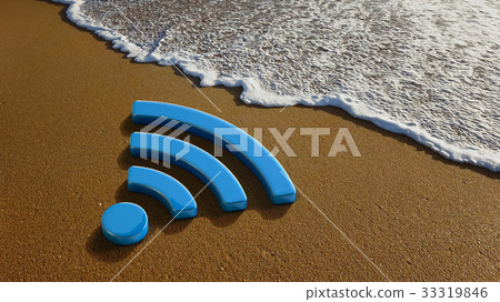 WiFi 4G Internet on the Beach 33319846