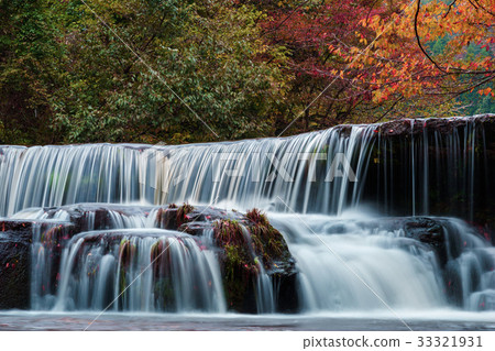 宮島秋葉峽谷瀑布 宮島秋葉峽谷瀑布 33321931