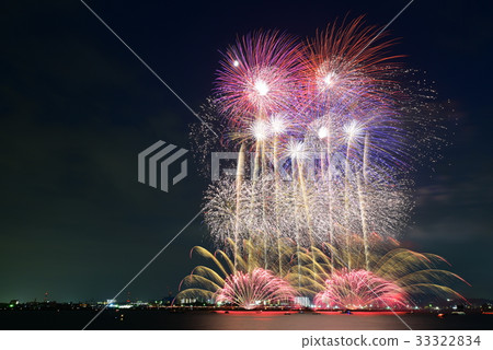 著色Haruna夜空的煙花 著色Haruna夜空的煙花 33322834