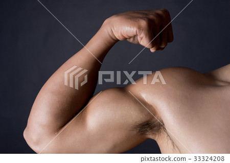 The picture of man's biceps The picture of man's biceps 33324208