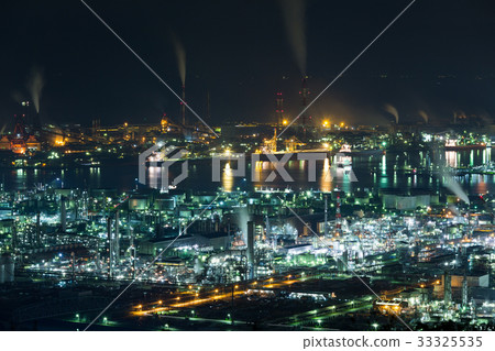 Mizushima coastal industrial area Mizushima coastal industrial area 33325535