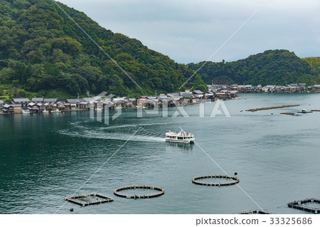 Water House of Ine Cho in Kyoto city 33325686