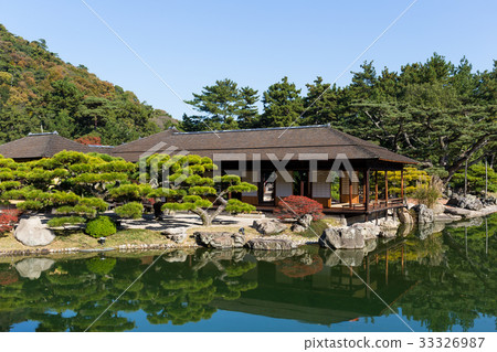 Japanese Ritsurin Garden 33326987