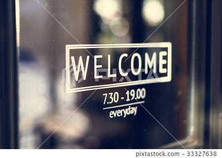 Welcome Entrance Greeting Hello Open Gate 33327638