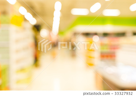Supermarket blur background with bokeh Supermarket blur background with bokeh 33327932