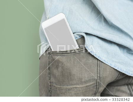 Mobile Phone Pocket Copy Space Communication Technology Mobile Phone Pocket Copy Space Communication Technology 33328342