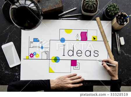 Creative Ideas Design Creativity Concept 33328519