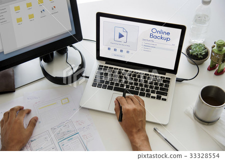 To connected to another computer or to a network. 33328554