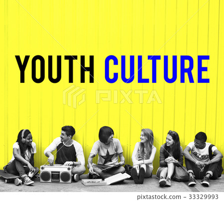 Hipster Freedom Youth Teenager Graphic Word 33329993