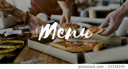 Food Words Pizza Appetite Meal 33330345