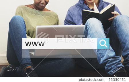 Website WWW Search Bar Magnifying Glass Graphic Website WWW Search Bar Magnifying Glass Graphic 33330451