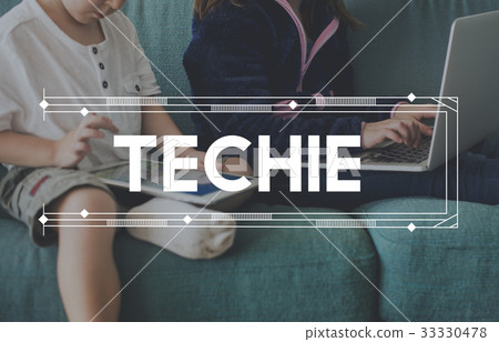 E-learning kids hobby recreation with technology 33330478