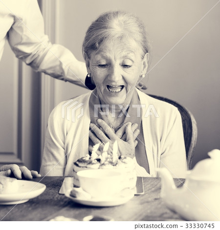 Senior Life Celebration Cake Birthday 33330745