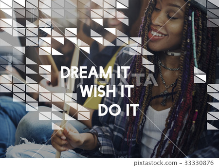 Life Motivation Attitude Passion Graphic Words 33330876