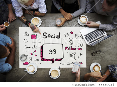 Communication Stay Connected Community Concept 33330931