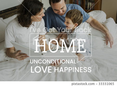 Family parentage home love together word 33331065