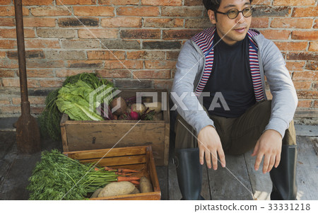 Woman owner fresh gracery organic shop 33331218