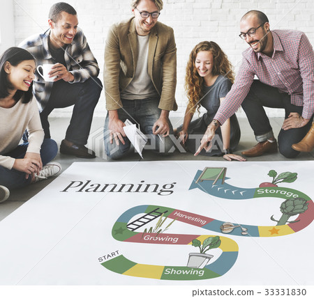 Organic Farm Agriculture Planning Map 33331830