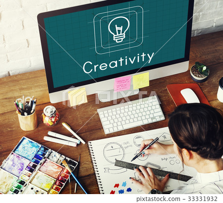 Bulb Ideas Creative Icon Sign Word Bulb Ideas Creative Icon Sign Word 33331932