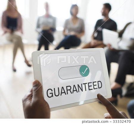 Approved Accepted Guaranteed Authorized Checked Graphic 33332470