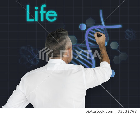 Genetics Laboratory DNA Science Biology Humanity Genetics Laboratory DNA Science Biology Humanity 33332768