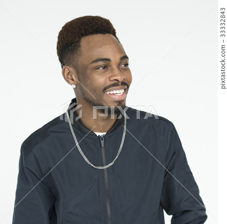 Young black guy smiling portrait Young black guy smiling portrait 33332843