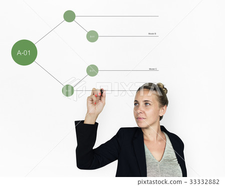 Tree Chart Graphic Information Icon Tree Chart Graphic Information Icon 33332882