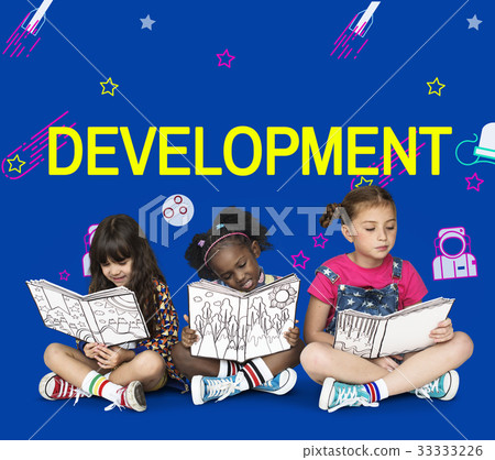 Imagination galaxy cheerful illustration learning Imagination galaxy cheerful illustration learning 33333226