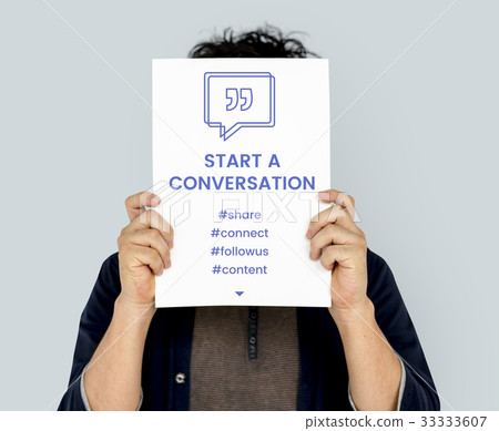 Start a Conversation Speech Bubble with Quotation Mark Start a Conversation Speech Bubble with Quotation Mark 33333607