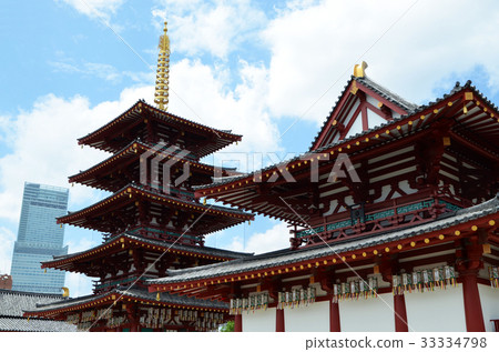 Osaka Shitennoji and Apen no Harukasu 33334798
