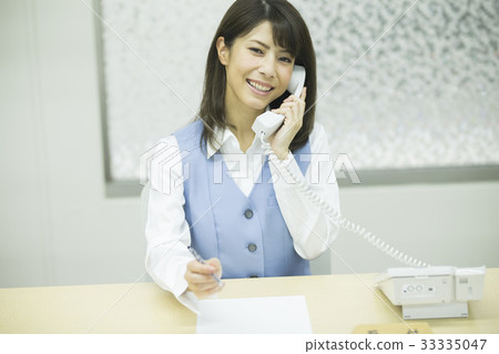 Office work Receptionist Office work Receptionist 33335047
