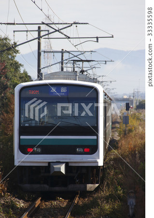 Mito Line E501 Series Train (5-car train: Oyama⇔Tomobe-Mito) 33335598