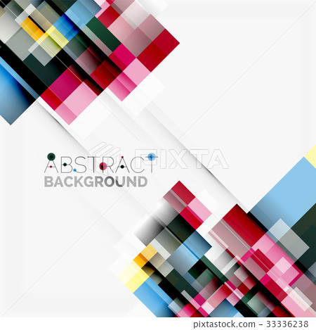 Abstract blocks template design background, simple 33336238
