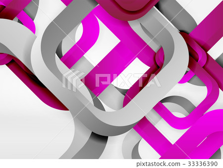 Squares geometric shapes in light grey 3d space Squares geometric shapes in light grey 3d space 33336390