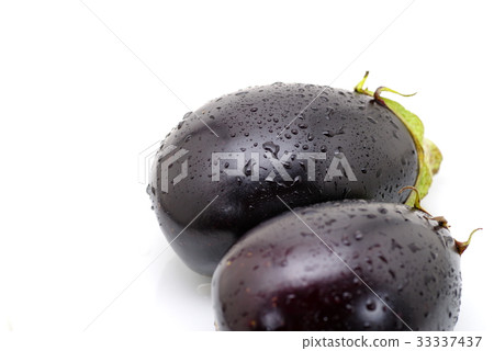 茄子2件白色背景向上b-2對角線對齊右對齊 33337437