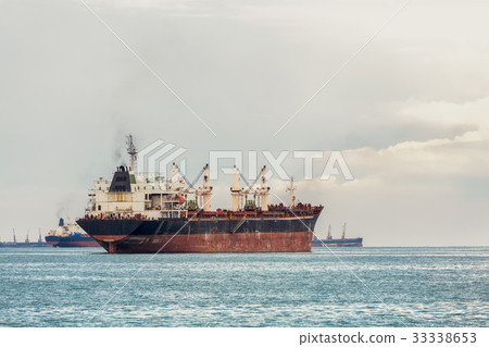 Cargo ship in the Trade Port , Container  33338653