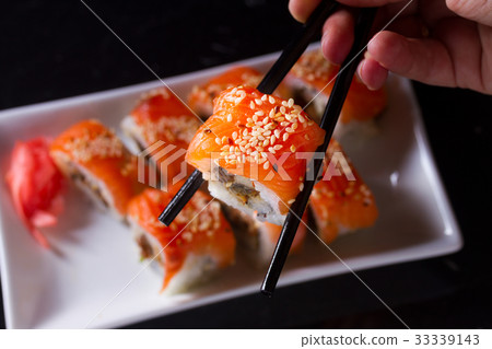 Japanese sushi dish 33339143